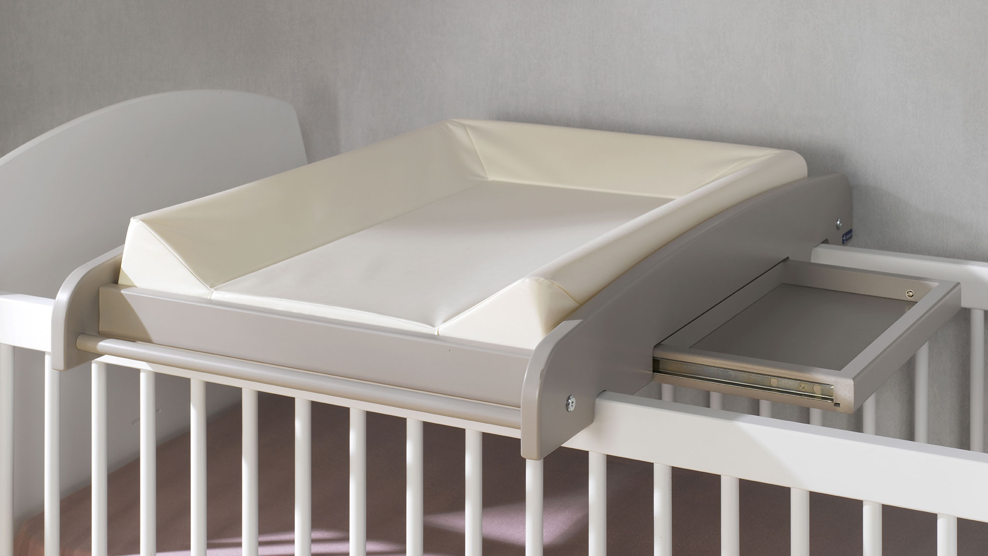Chambre bébé - Plan à langer amovible lin | Idkid's
